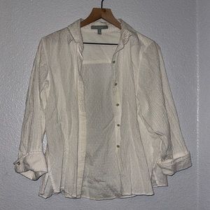 Fitted 16 white cardigan/ jacket womens